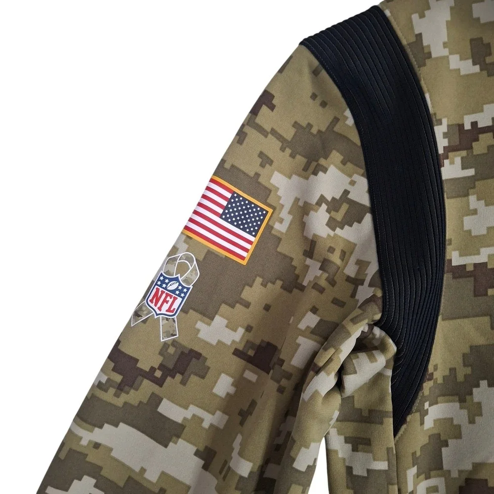 Nike Pittsburgh Steelers Salute to Service Camo Hoodie Kids XL 18/20 Dri-FIT